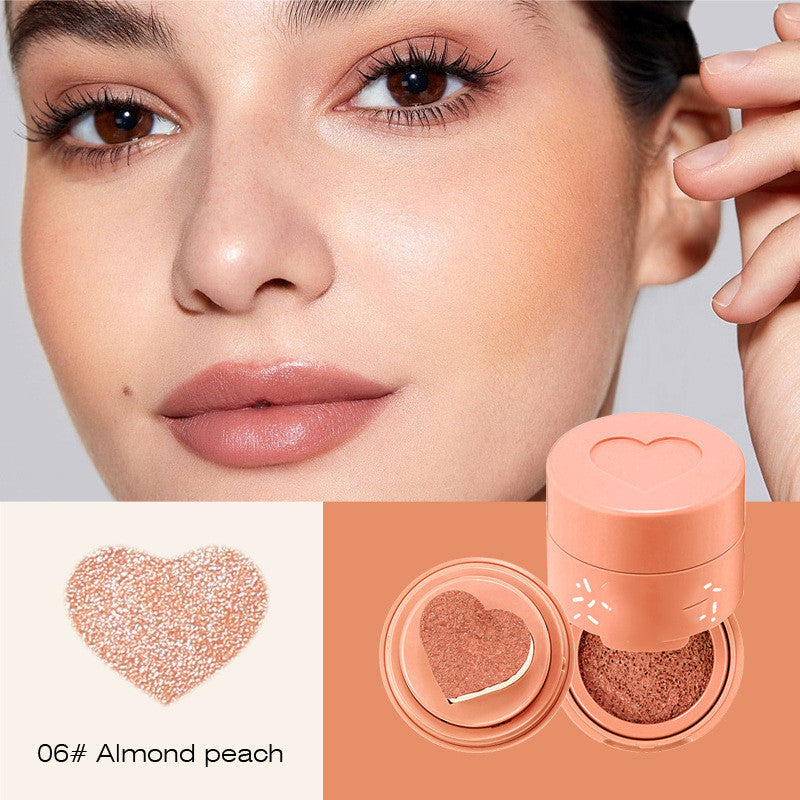 Donut Blusher Love Air Cushion Liquid Blush Natural Nude Makeup
