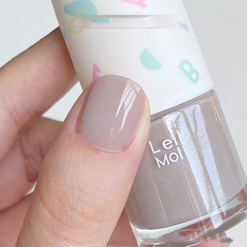 Lell Moll Water-based Tearable Nail Polish Baking-free And Tasteless