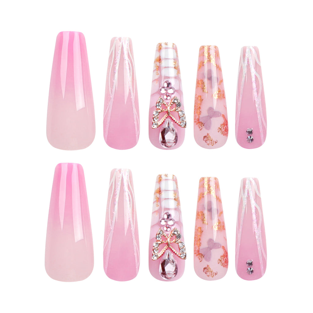 Women's Fashion Personalized Wearable Nail Sticker