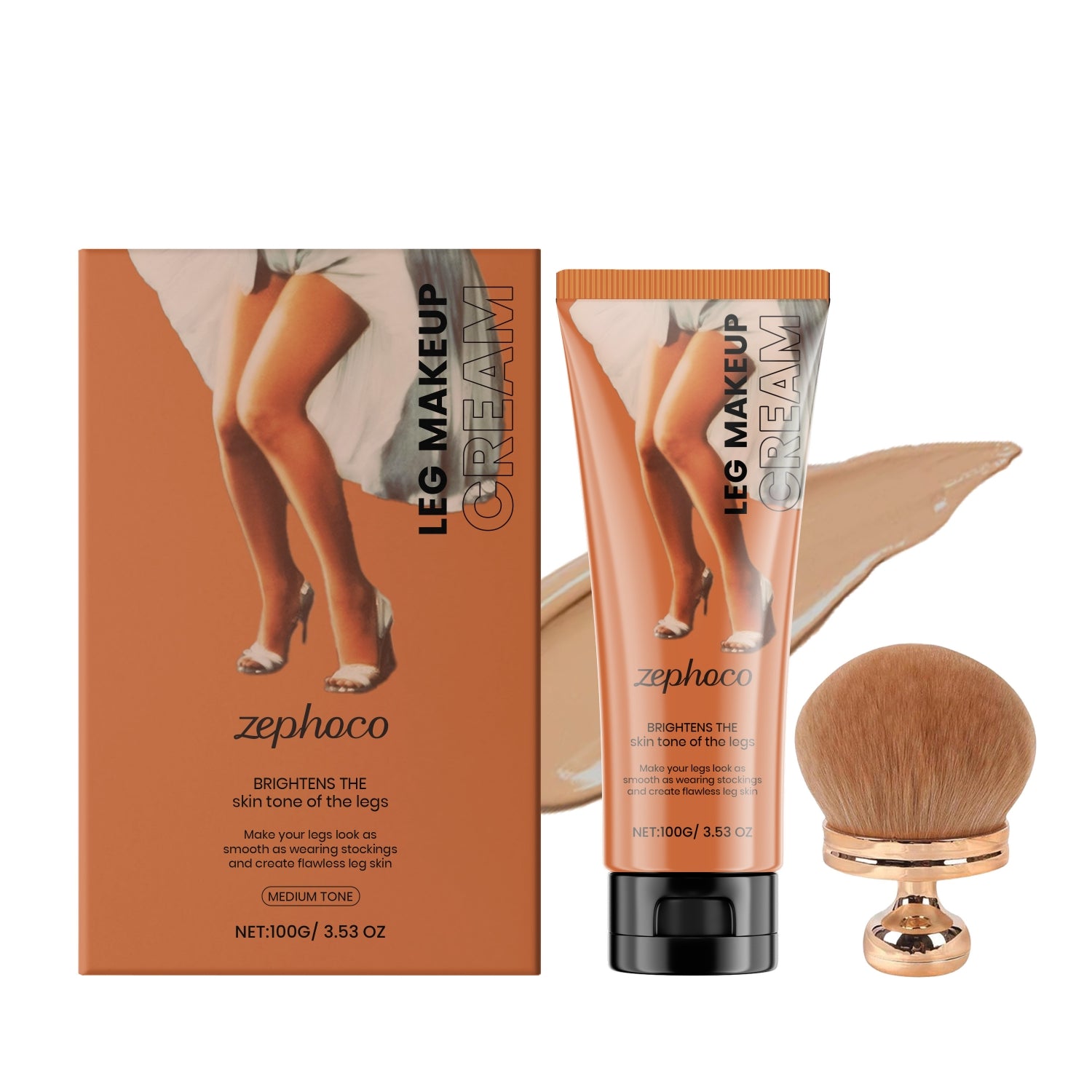 Leg Concealer Foundation Cream Decorate Skin Tone