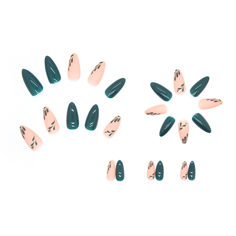 Bright Frosted Double Nail Art