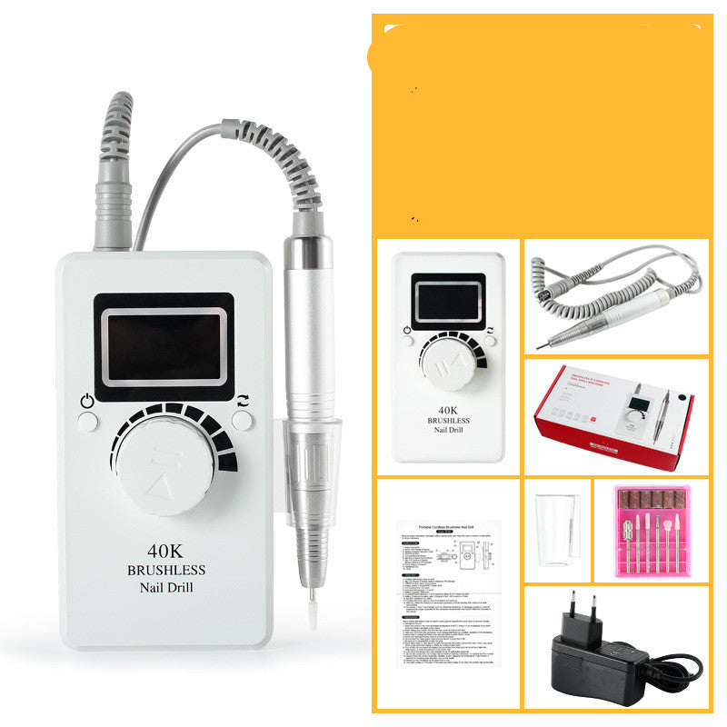 Brushless Nail Drill Electric Brushless Nail Polisher For Nail Removal And Polishing