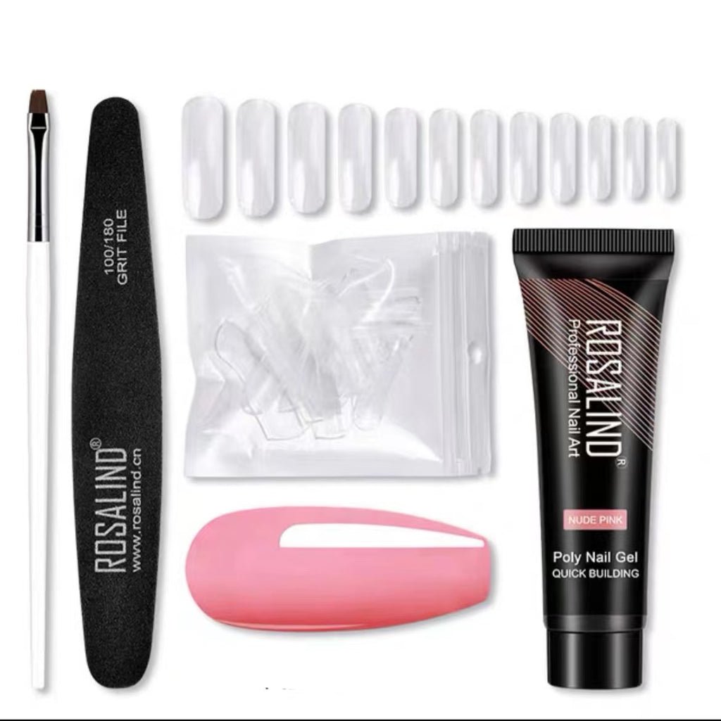 Rosalind Extension Gel Polish Kit For Manicure Poly Nail Gel Set For
