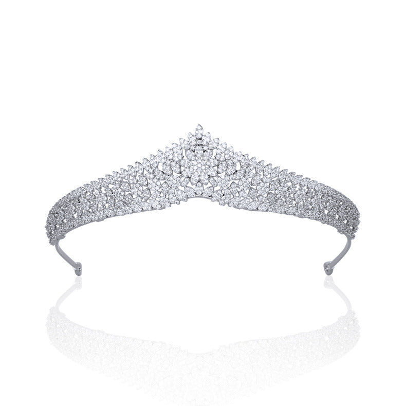 European And American Wedding Retro Headdress Bride Gets Married
