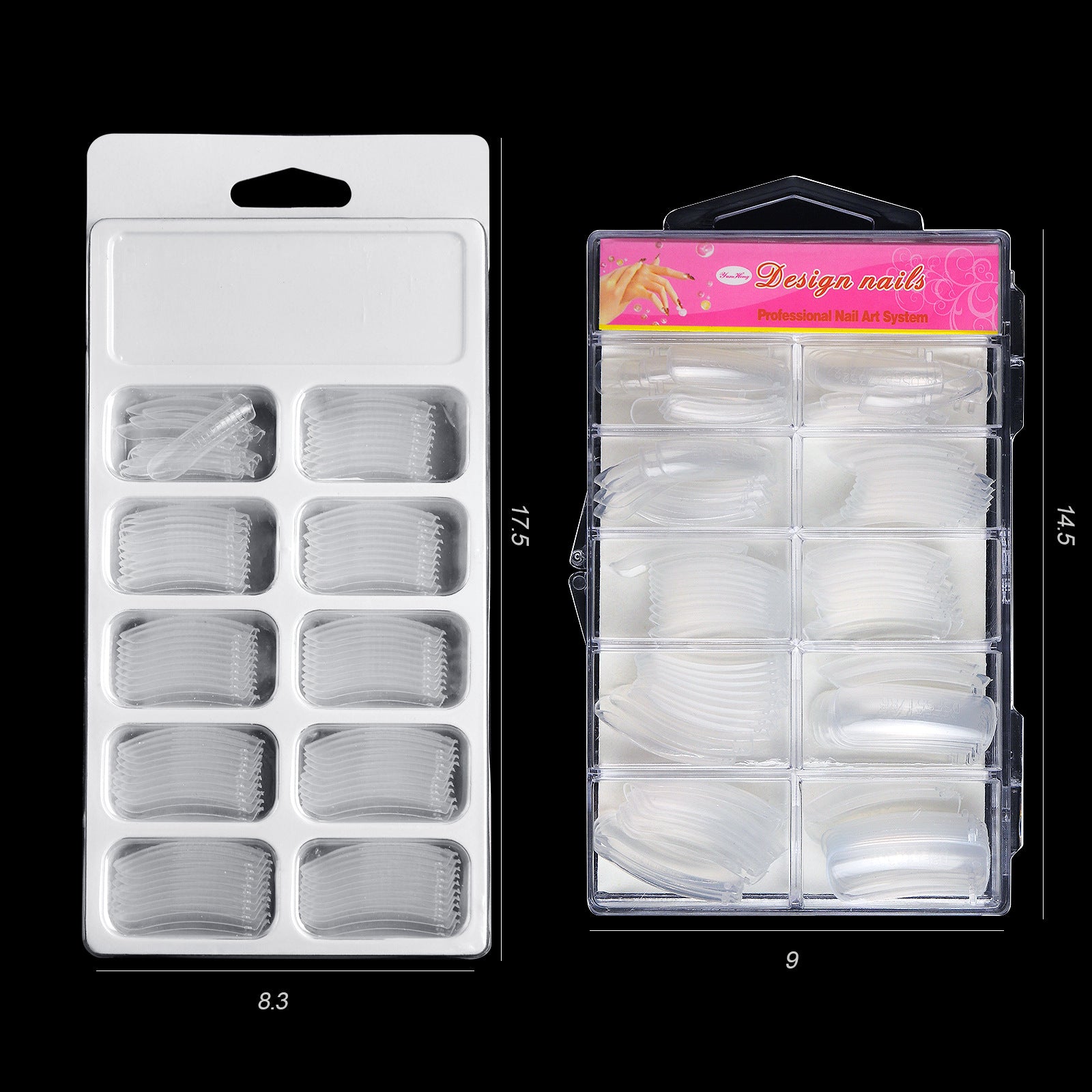 Nail Extension Glue Nail Mold Paperless Holder