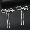 Bow Barrettes Side Long Tassel