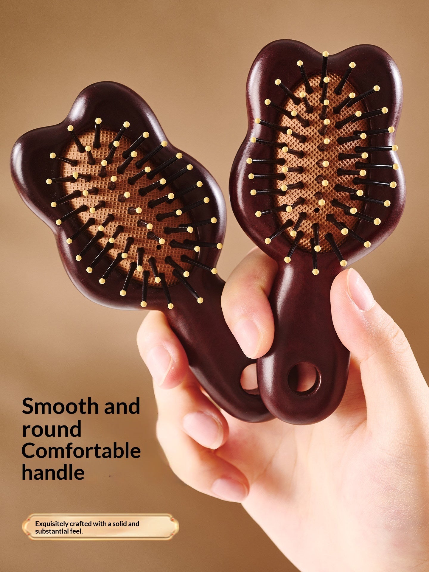 Portable Hair Straightening Head Massage Comb For Womens Home Use