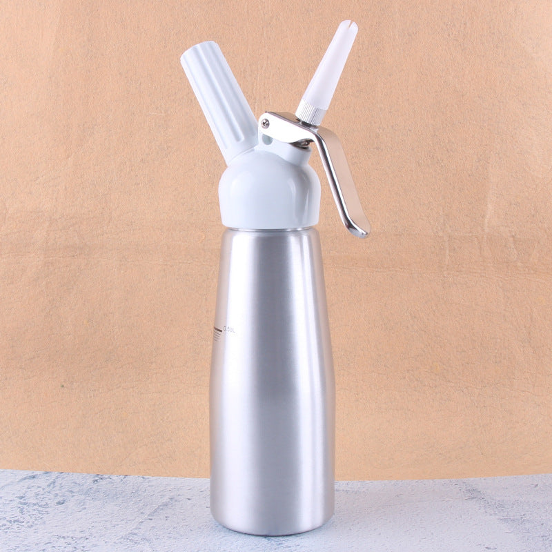 Fancy Coffee Aluminum Cream Gun Milk Frother 0.5Lto1L  Cream Froth Milk Frother