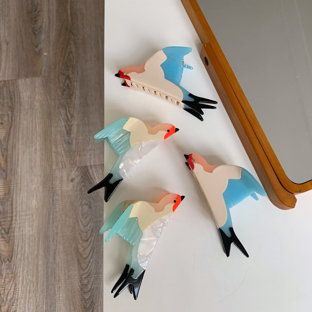 Acetic Acid Special-interest Design Blue Swallows Grip
