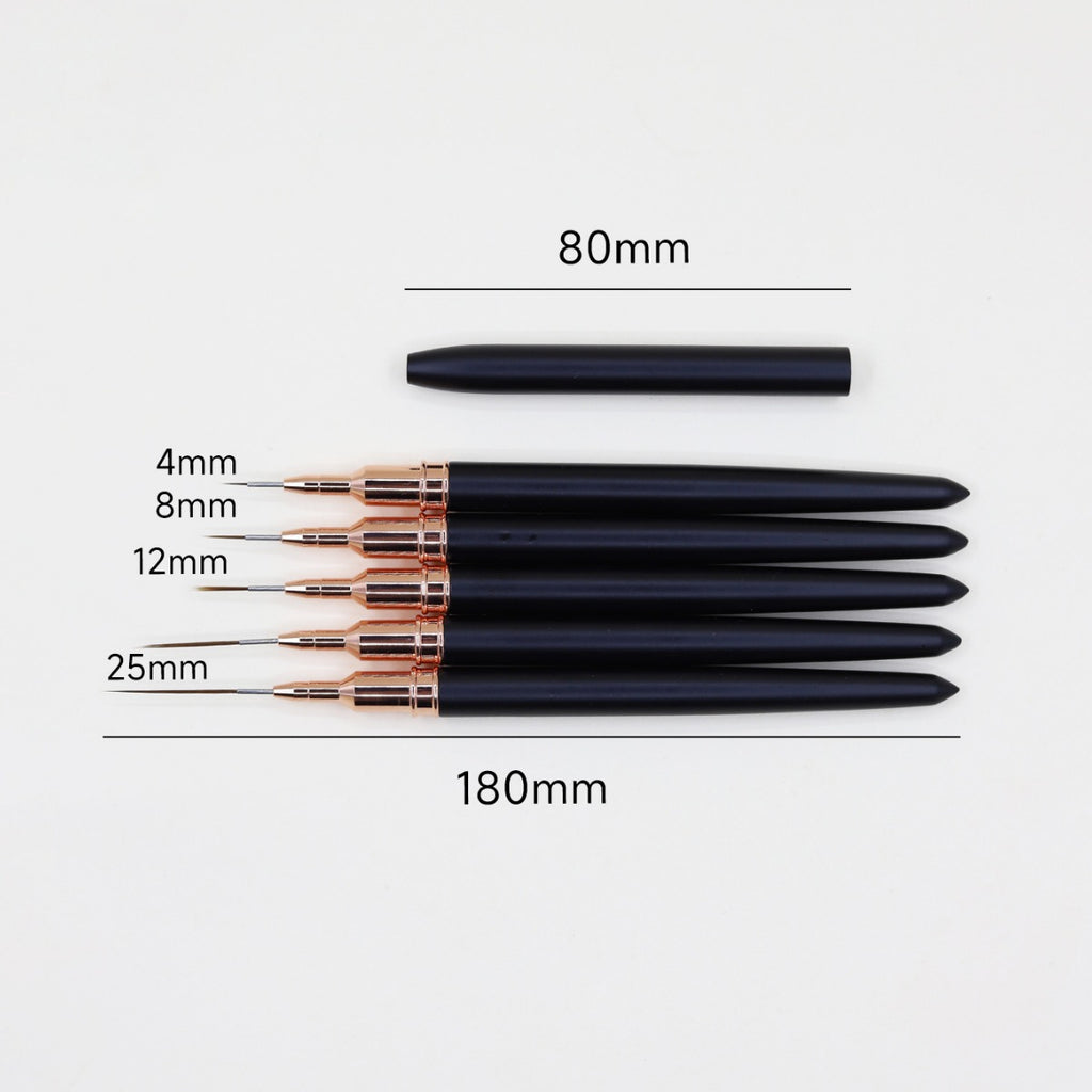 Japanese Nail Art Air Traffic Control Line Drawing Pen Brush Suit