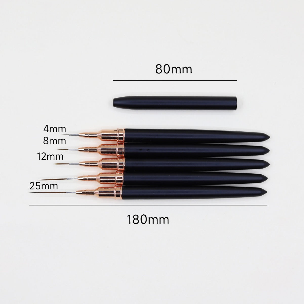 Japanese Nail Art Air Traffic Control Line Drawing Pen Brush Suit