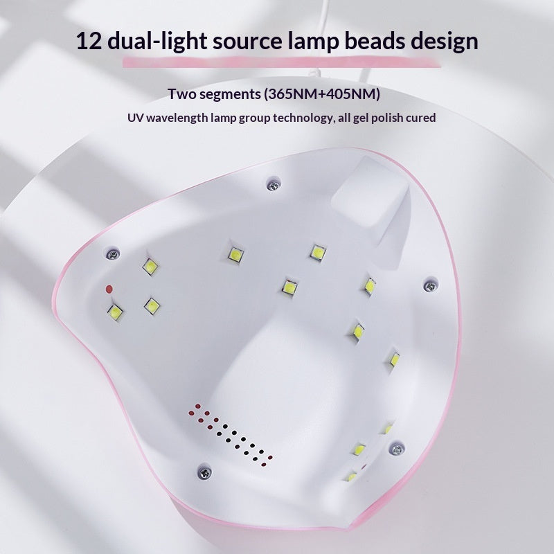 36W Nail Art UV Curing Lamp With Display Screen And Motion Sensor