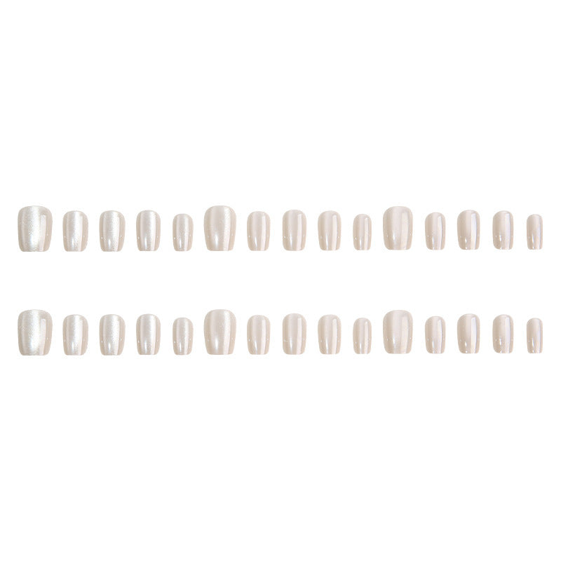 Cameo Brown White Moonlight Cat Eye Wear Nail Female