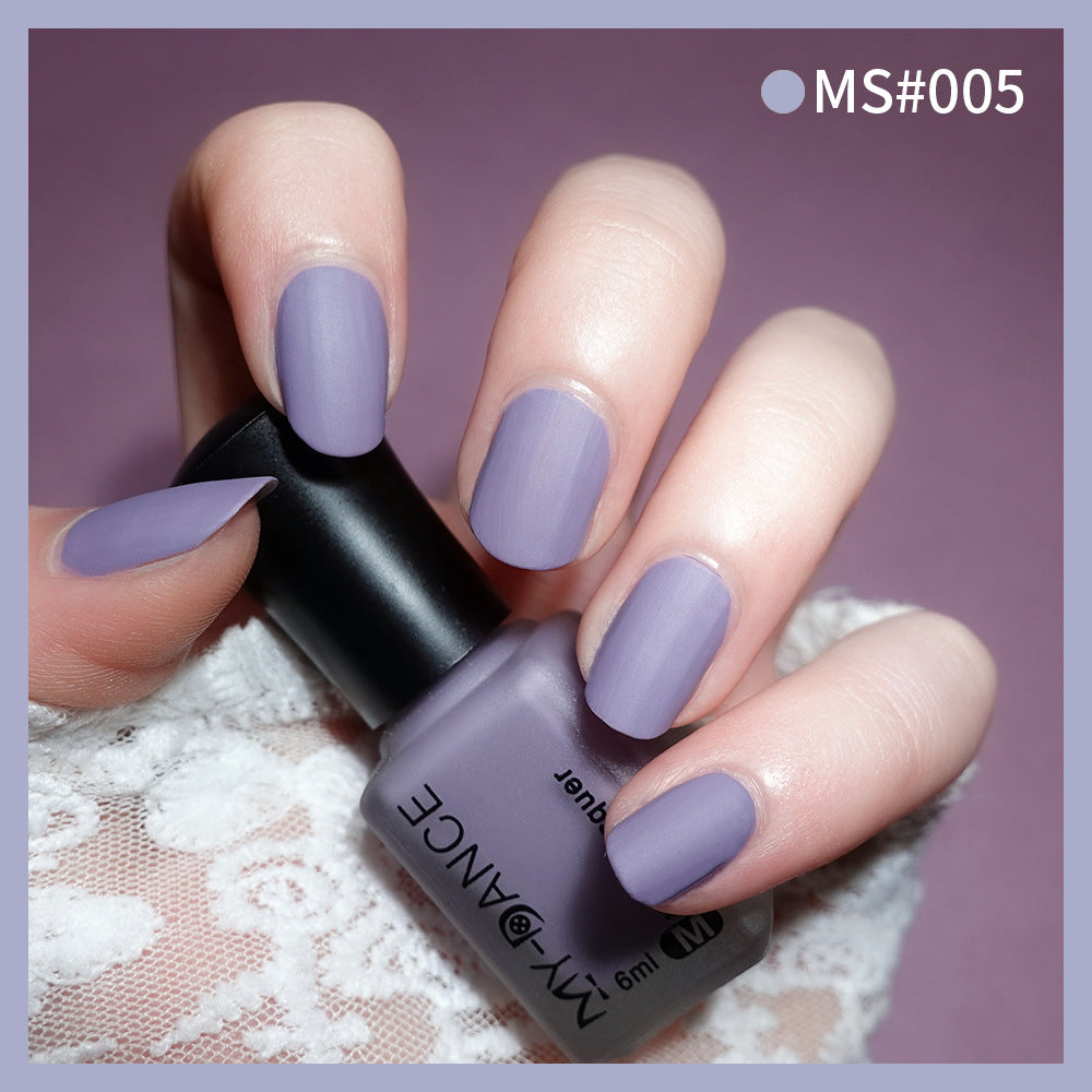 MyDance No Bake Velvet Matte Scrub Nail Polish