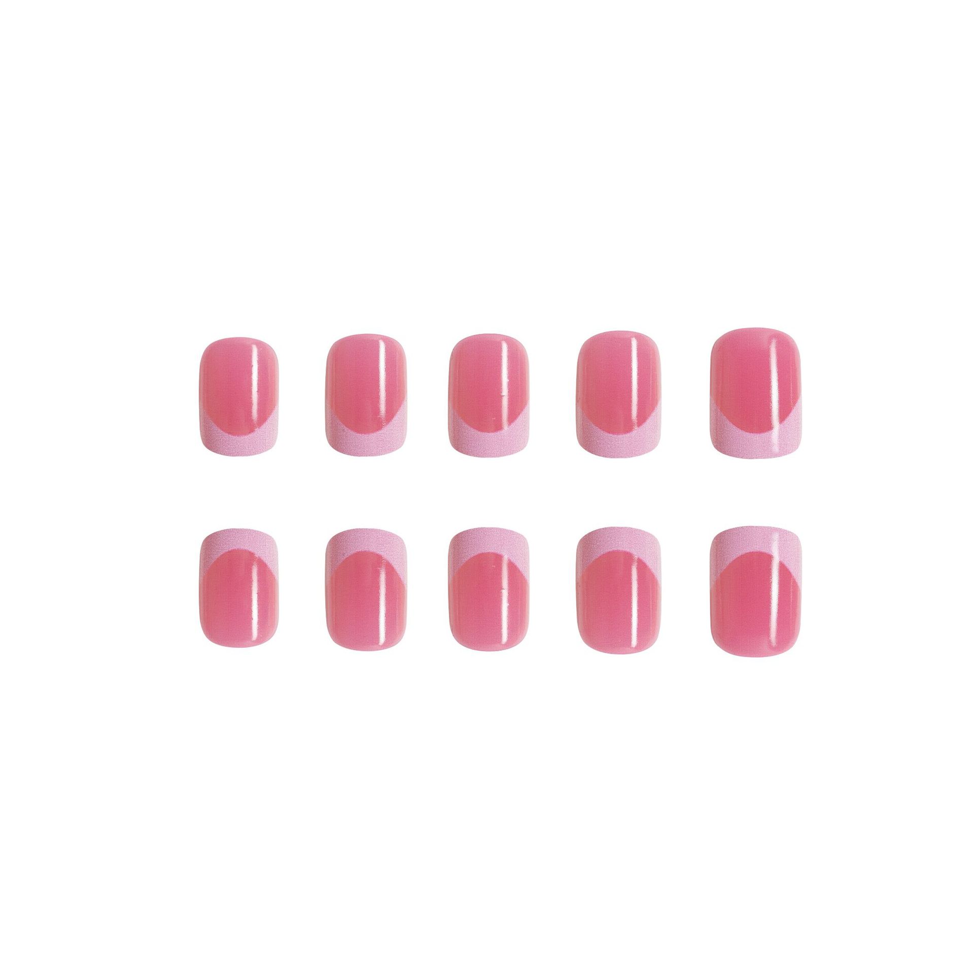 Short Glossy Wear Nail Edge Patch