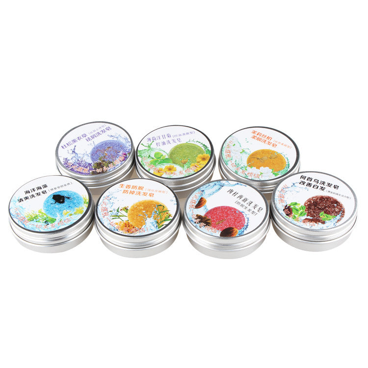 Shouwu Polygonum Multiflorum Shampoo Soap Cold Handmade