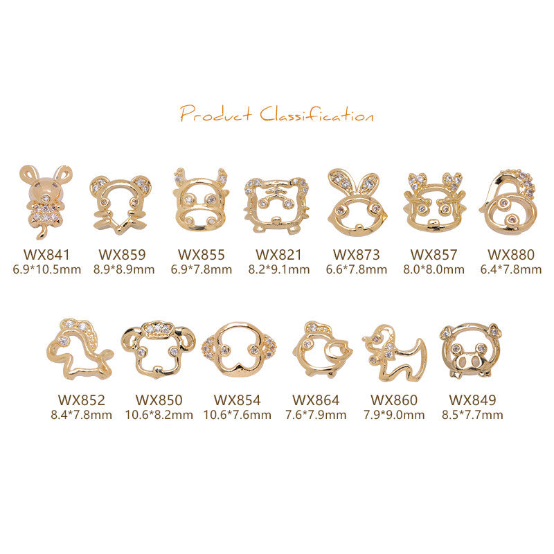 Zodiac-themed Nail Art Tools And Nail Accessories