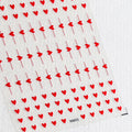 Frosted Thin Transparent Adhesive Nail Sticker