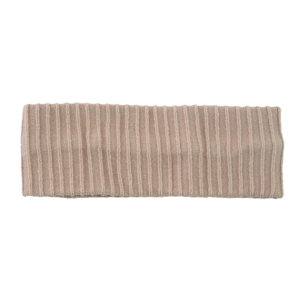 Elastic Vertical Knitting Wool Headband