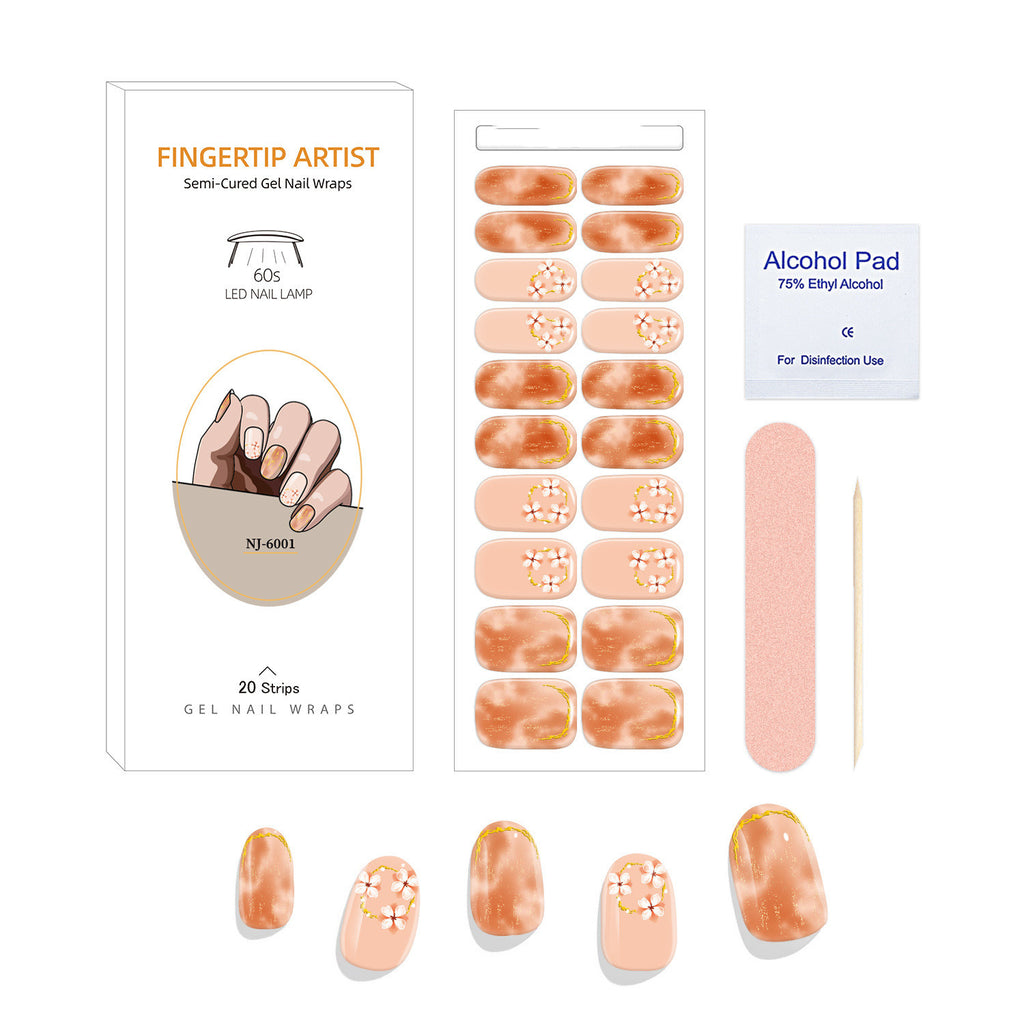 Fingertip Artist UV Semi-curing Gel Nail Stickers