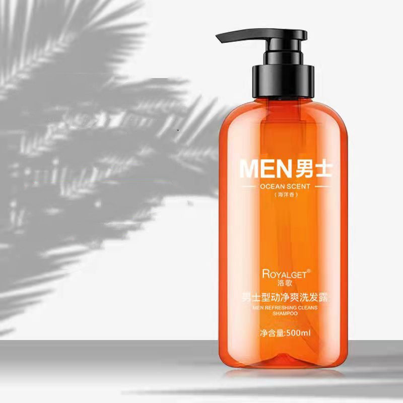 Men Ocean Scent Super Fragrant Moisturizing Cleansing Shampoo Suit