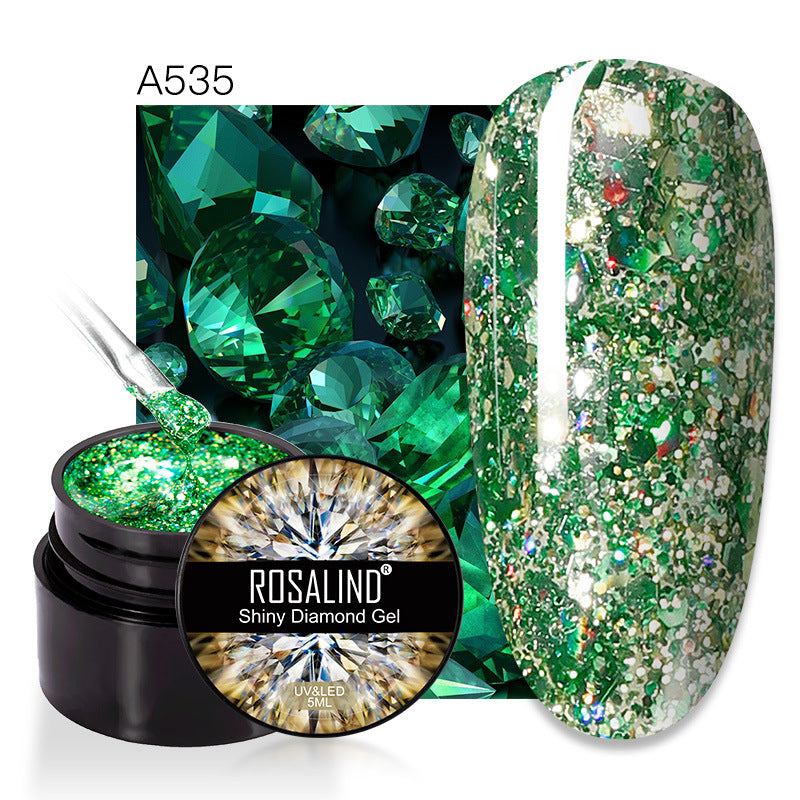 Rosalind New Flashing Diamond UV Nail Polish Sequins