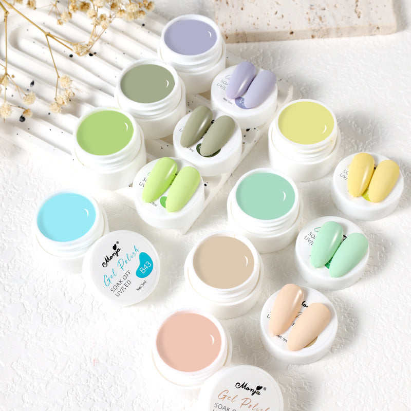 Tulip Cream UV Polish Painted Light