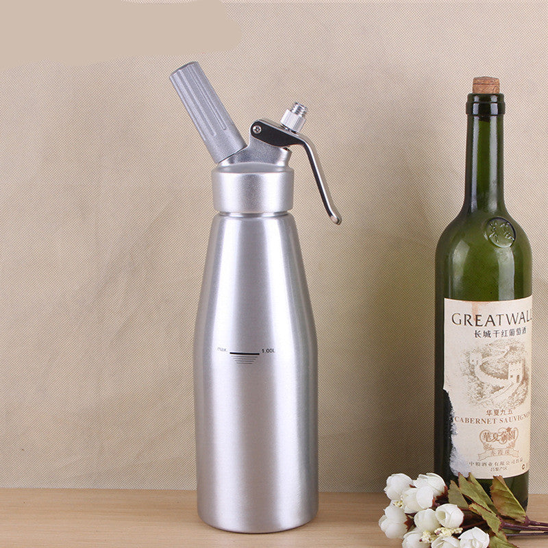 Fancy Coffee Aluminum Cream Gun Milk Frother 0.5Lto1L  Cream Froth Milk Frother