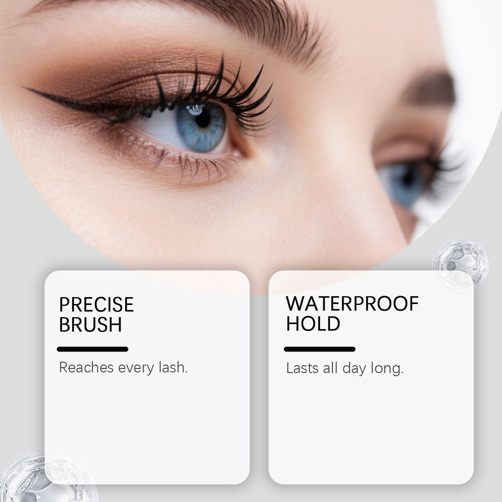 Black Volumizing And Curling Mascara