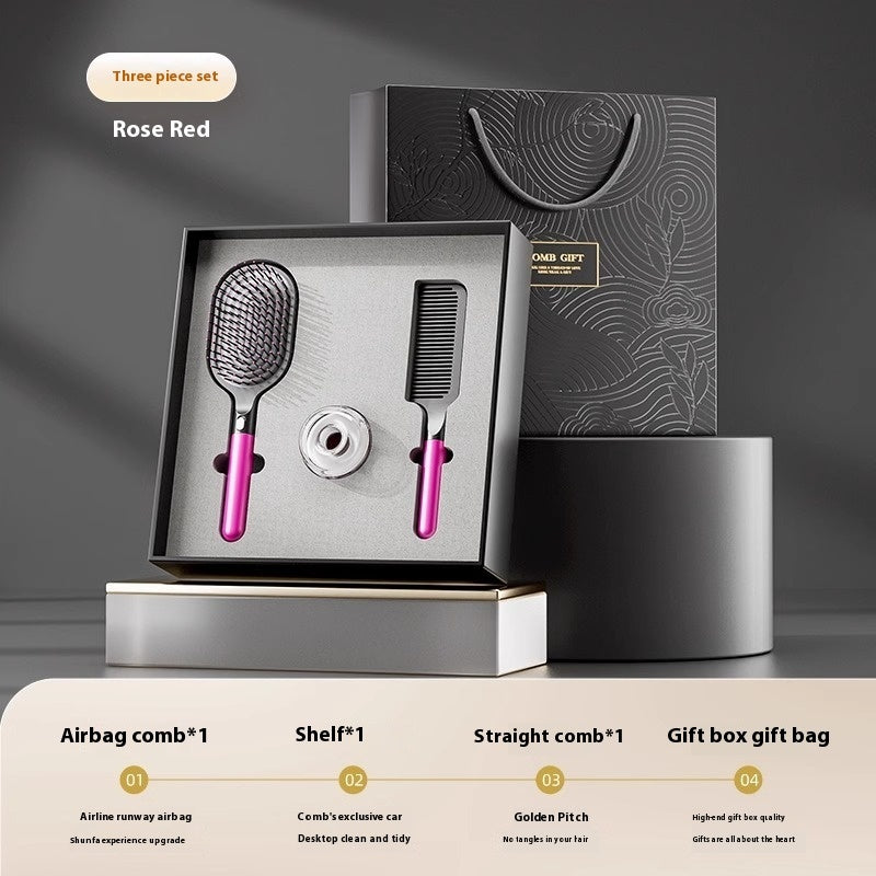 Airbag Comb Gift Set Light Luxury And Simplicity Style Business Suit