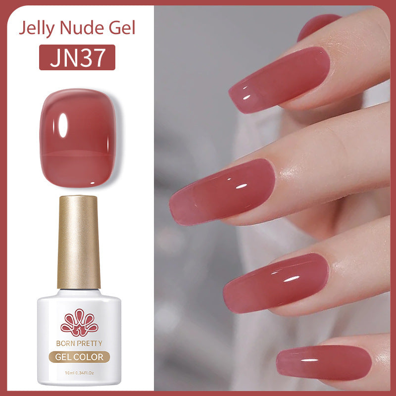 Born Pretty Nail Polish Transparent Color UV Polish Jelly Phototherapy Plastic