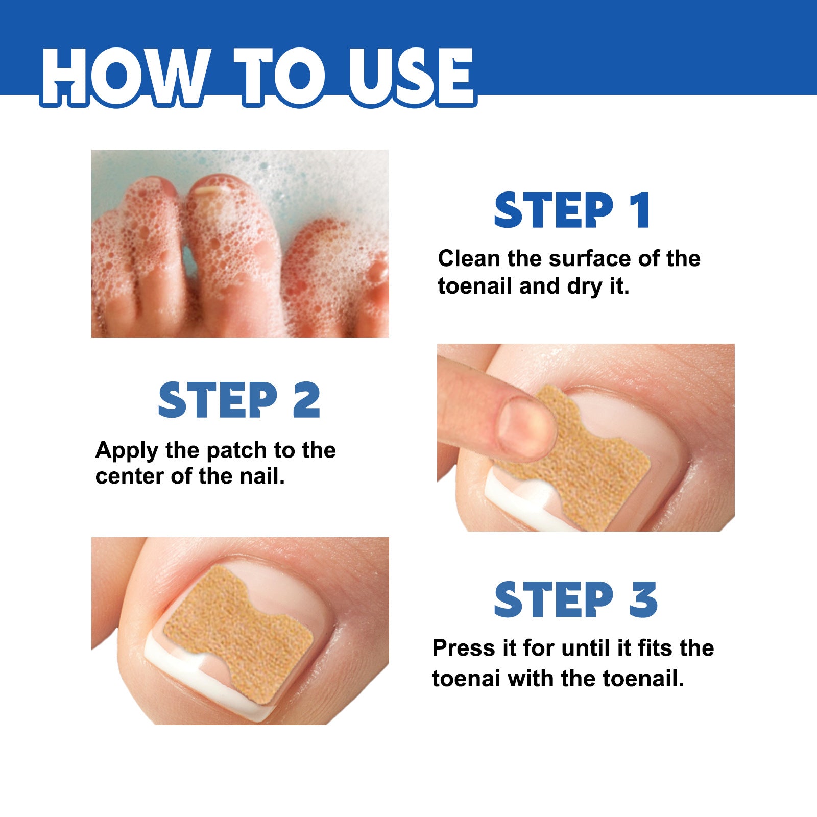 Jaysuing Nail Groove Nursing Adhesive Bandage Repair Thickened Gray Nail Soft Nail Correction