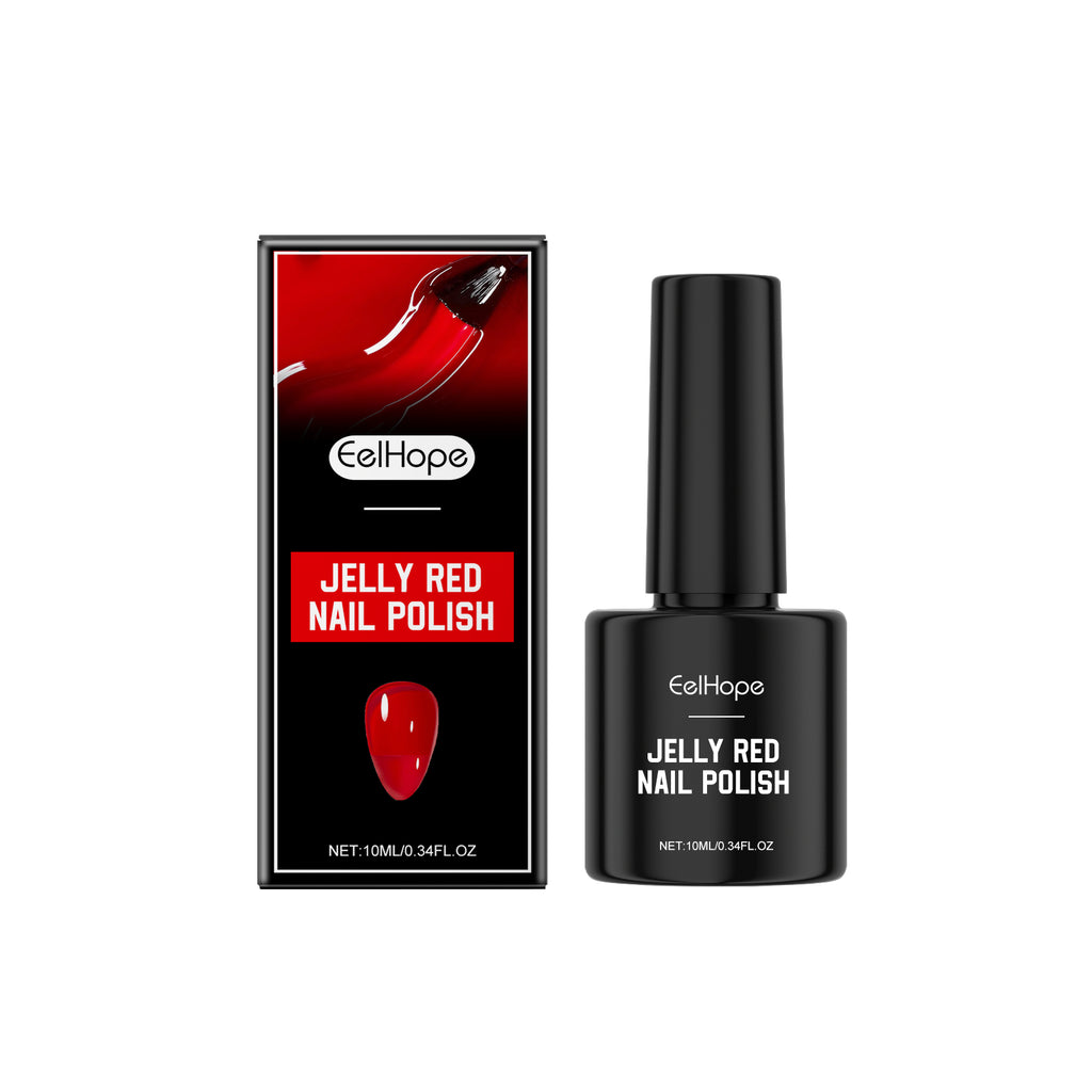 Eelhope Jelly Red Nail Polish