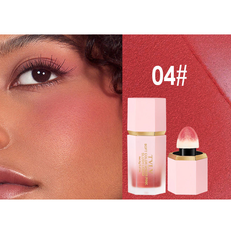 TVLV Velvet Six-color Liquid Blush Long-lasting Waterproof