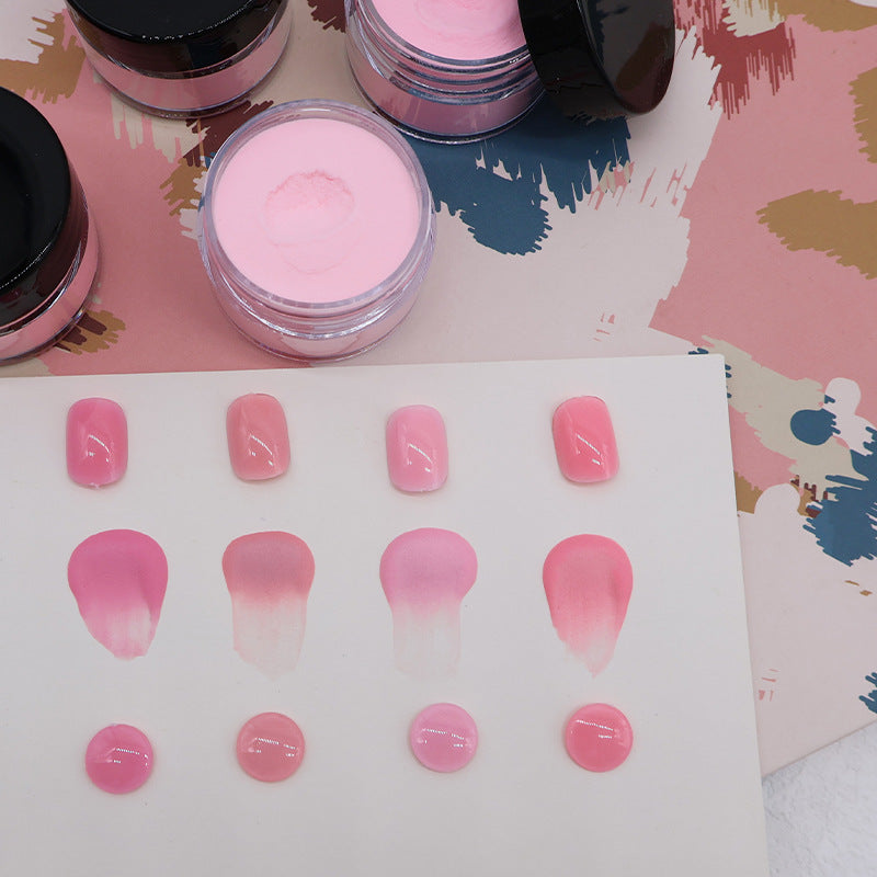 Acrylic Nails Serum 4 Colors Suit Nail Shimmering Powder DIY Handmade Manicures Decoration