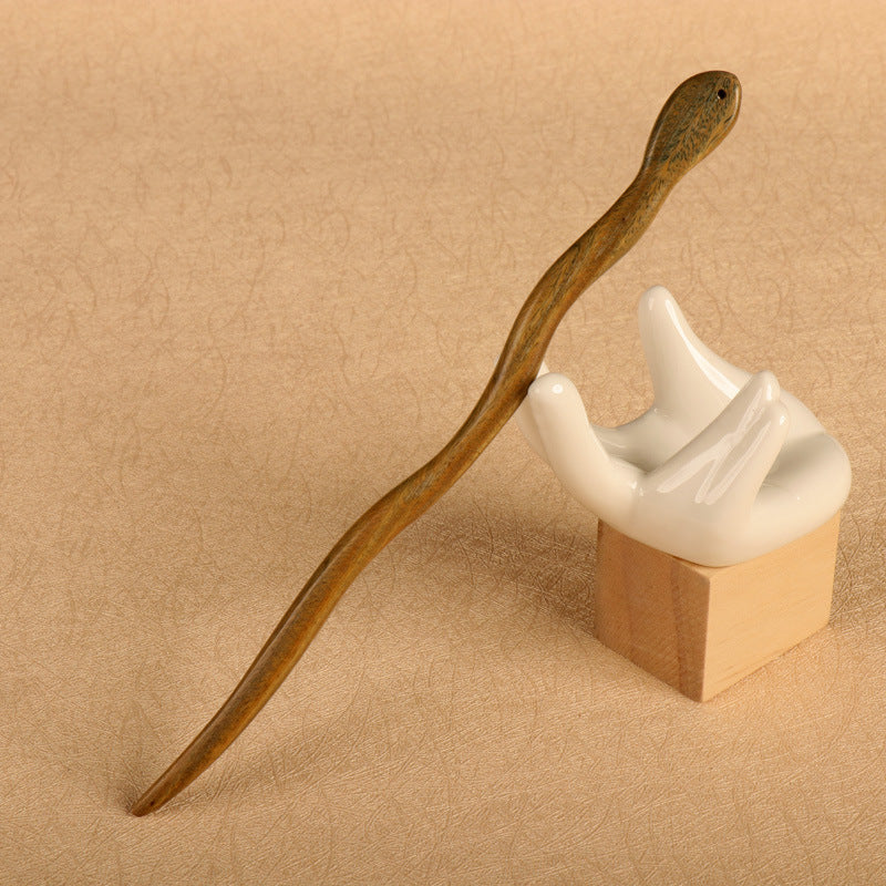 Green Sandalwood Hairpin Hairpin Antiquity Hair Clasp