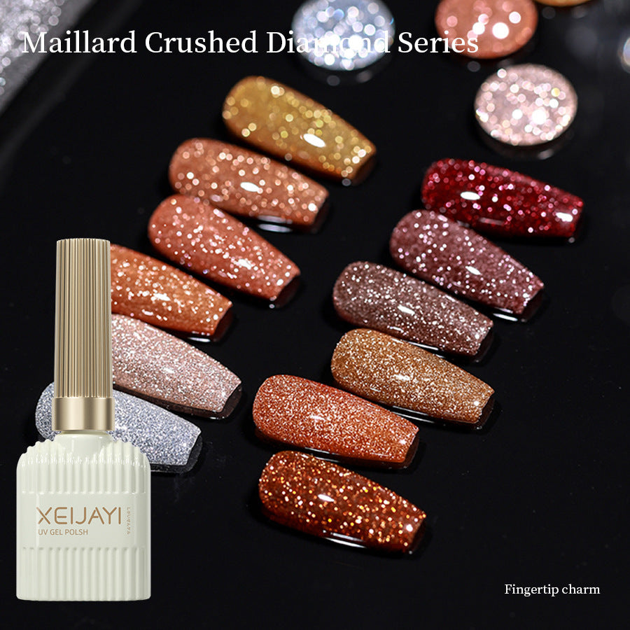 XEIJAYI Virtue Pull Disco Diamond In The Debris Gel Nail Polish
