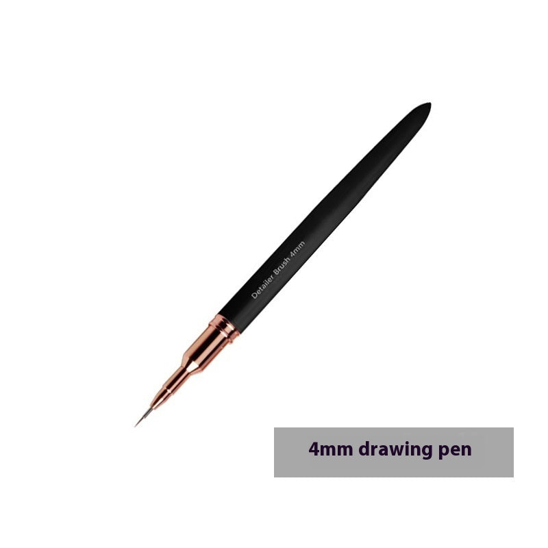 Pattern Drawing Line Drawing Edge Slender Metal Nail Brush