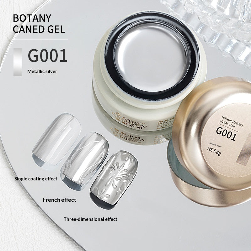 Miss Gooey Japanese-style Liquid Mirror Metallic Gel Polish