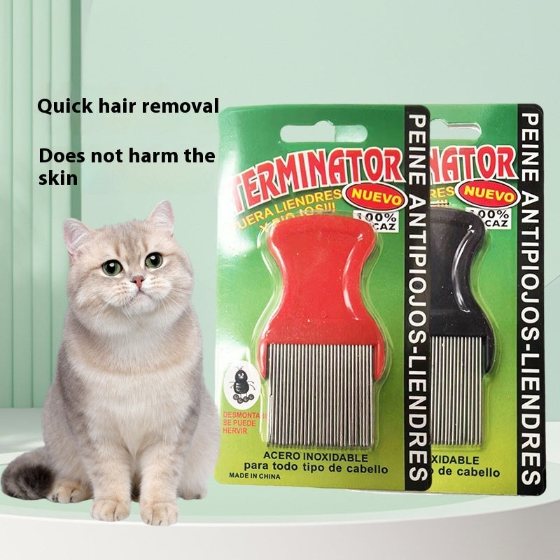Pet Tool Cleaning Flea Removal Comb
