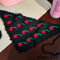 French Style Triangular Binder Headwear For Women
