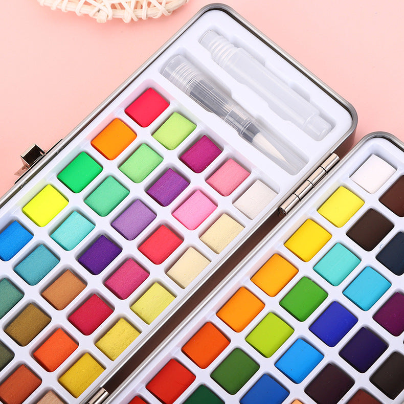 Portable Pearlescent Nail Art Pigment Set