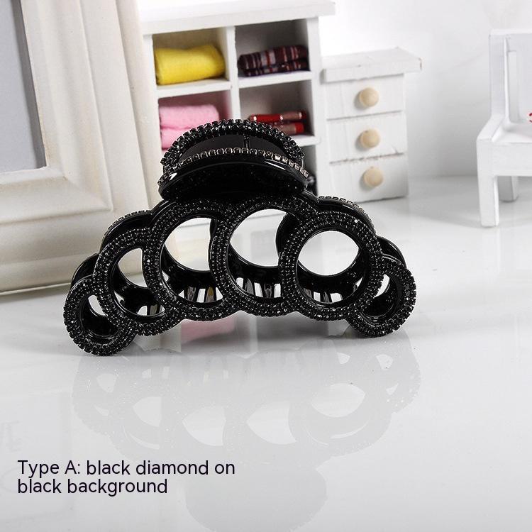 No Plus-sized Hollow Three-dimensional Hair Claw