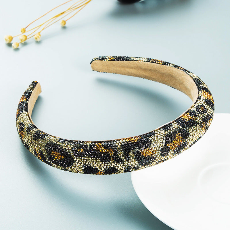 He Hair Hoop Vintage Baroque Gypsophila Rhinestone