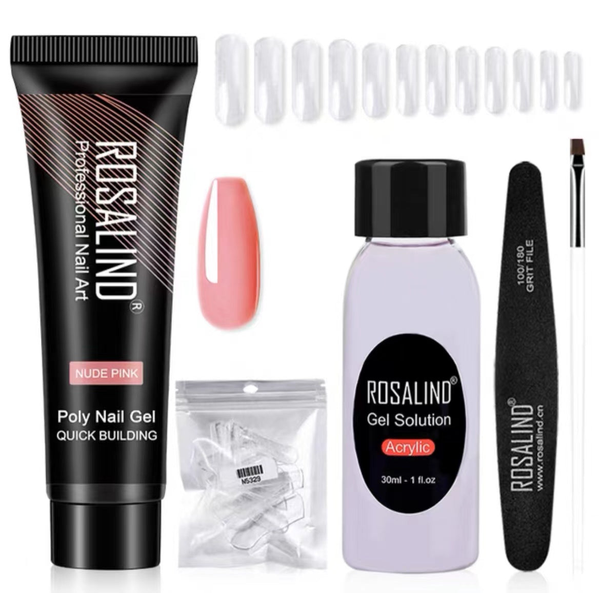 Rosalind Extension Gel Polish Kit For Manicure Poly Nail Gel Set For