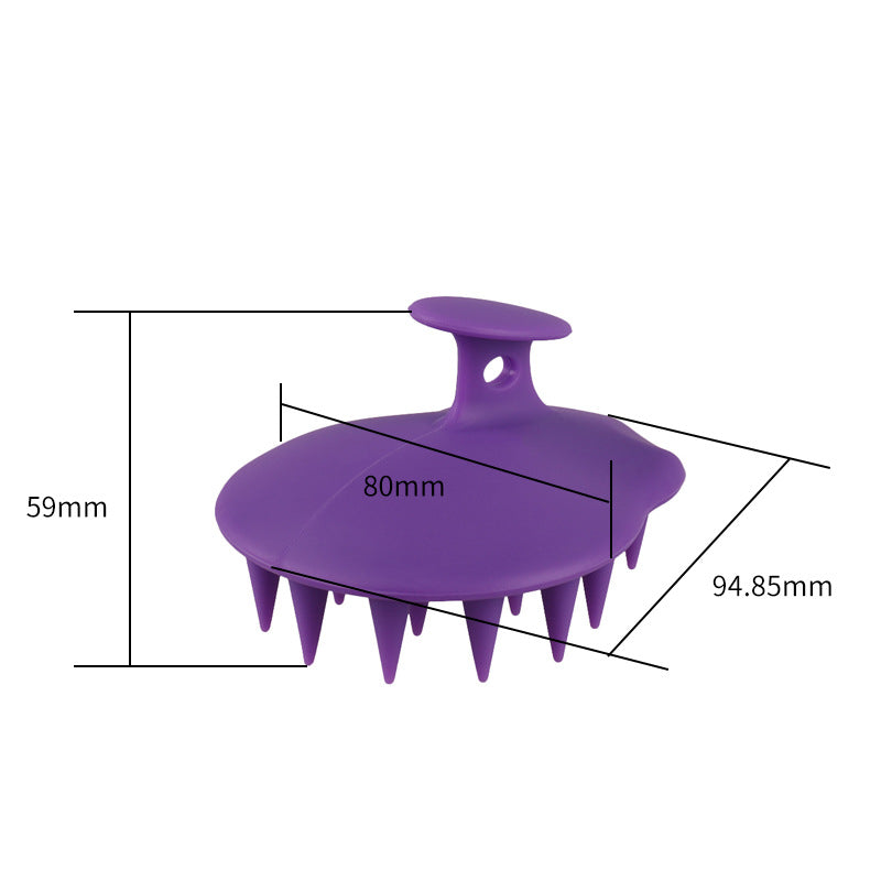 Popular Product Full Silicone Gourd Shampoo Massage Upgrade