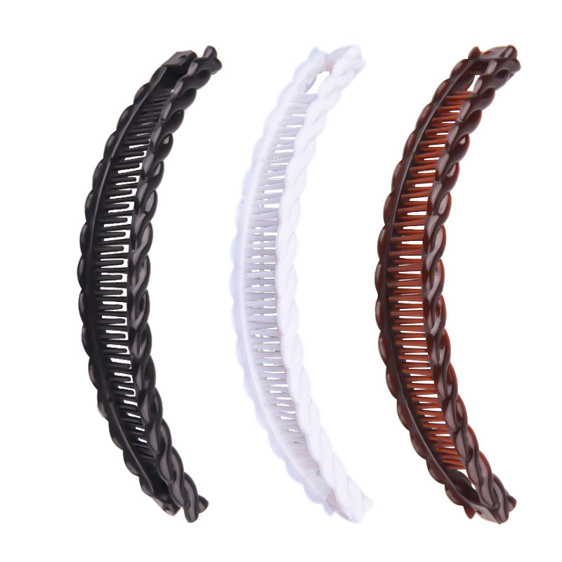 Women's Wavy Hair Clip Bangs Comb
