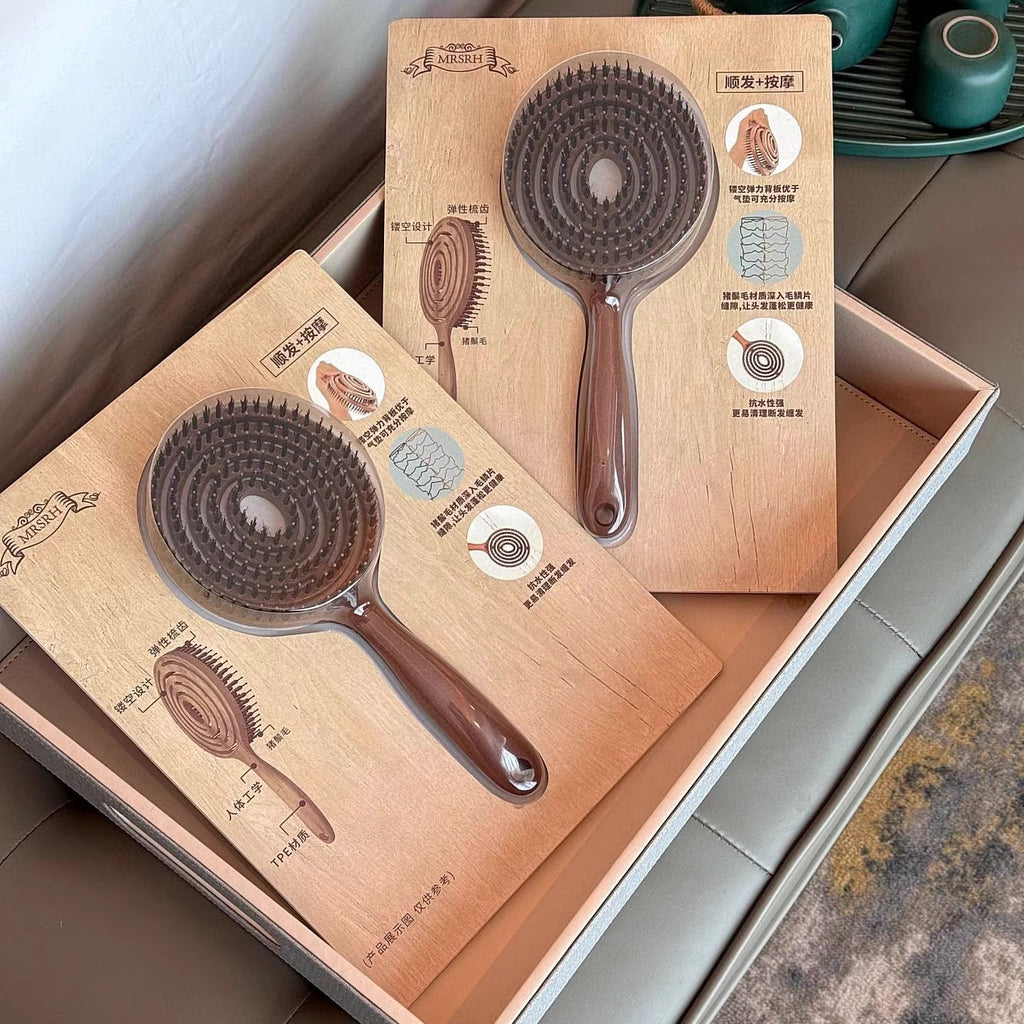 Hollow Out Massage Comb Household