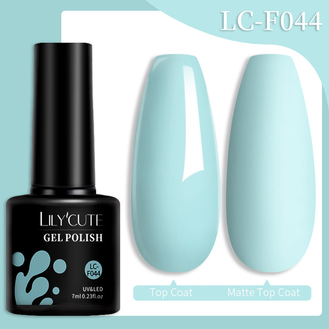 Lilycute Color Changing Thermal Gel Nail Polish Winter Purpl