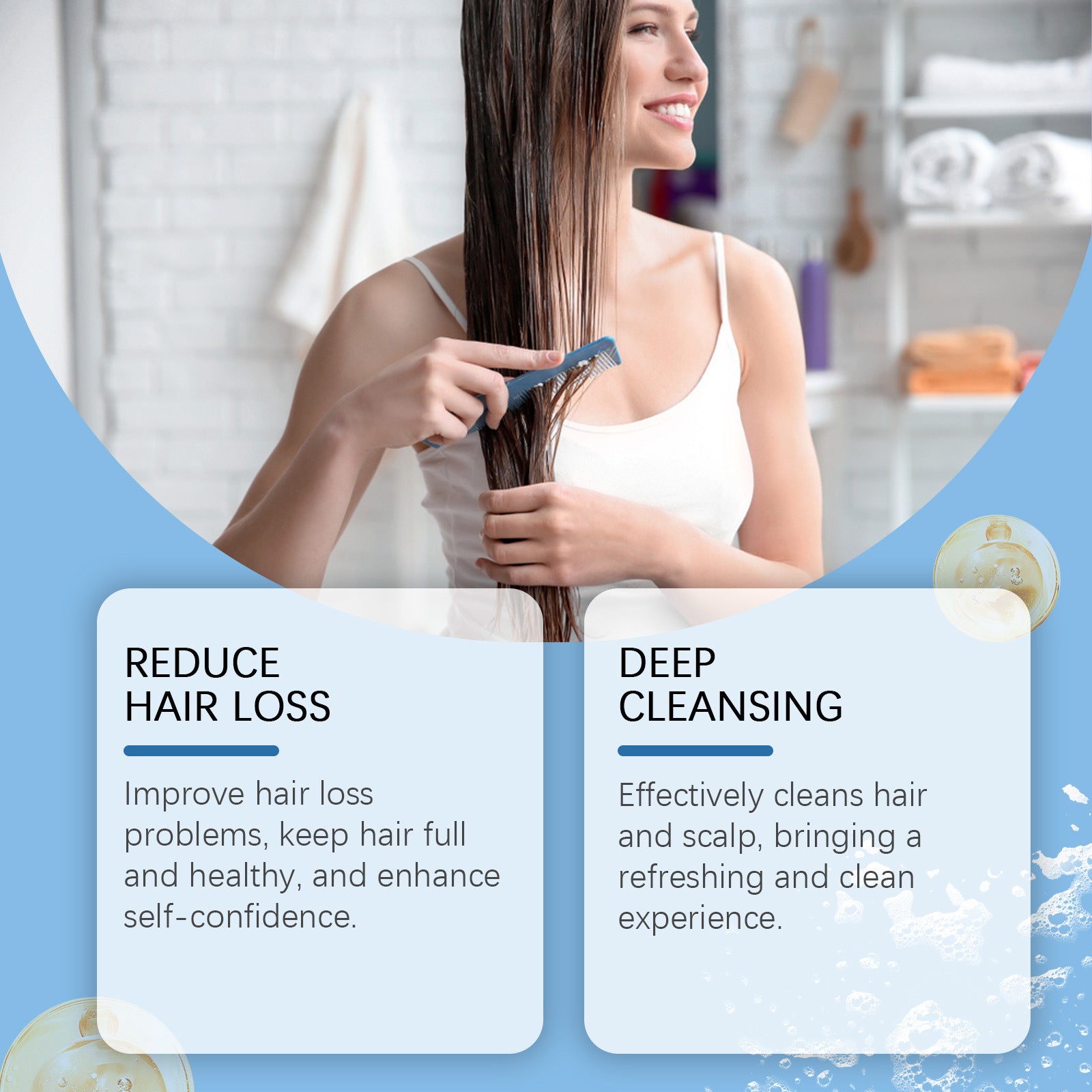 Mild Plant Shampoo Soap Cleaning Manual